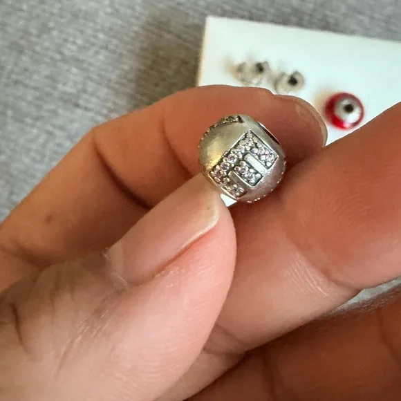 Pandora Red and Silver Charm Collection - Picture 7 of 7